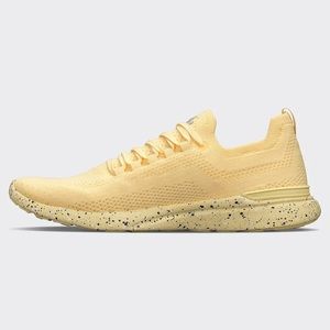 APL Size 7 Techloom Breeze Lemon Zest Speckle Running Shoe